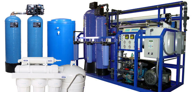 water filtration, purification, softening and deionization systems