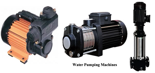 water pumps, pumping machines - submersible and surface - buy in nigeria from Turraco